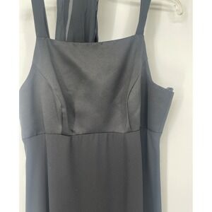 Night Way Collections Velvet Black Evening Gown Dress Formal Prom Sz12